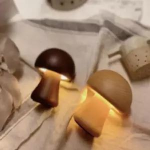 [Deco] LED 탁상형 인테리어 조명등 무선 버섯 무드등 수면등