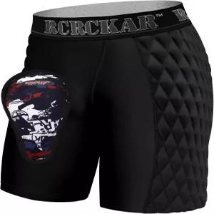 RCRCKAR 청소년 야구 슬라이딩 반바지 보호 운동 압박 속옷 컵 축구 라크로스 포함