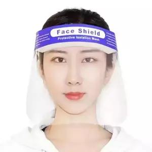 [RIZPICK]페이스쉴드 보안경 안면보호 투명마스크 밴드형 10p 여름 투명