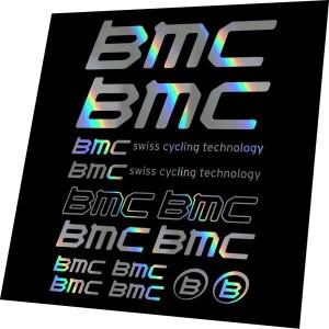 BMC 스위스 사이클링 기술 자전거 프레임 그래픽 데칼 스티커 세트 비닐 색상 선택