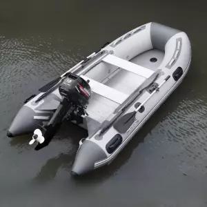 딩기보트 알루미늄 바닥 고무보트 회색 바닥이 낚시