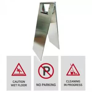 [RIZPICK]간판 A형 스텐 주차금지 안내판 청소중 표지판