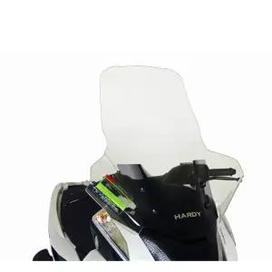 트리시티125 오토바이 투명 윈드스크린 윈도우 배달대행 겨울 악세사리