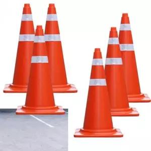 [RIZPICK]안전 칼라콘 10개 주차금지 도로 표지판 공사중 꼬깔