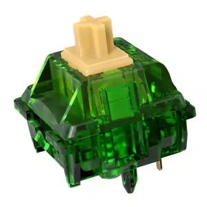 GATERON 맥주 키보드 스위치 MX 기계식 게이밍 키 스위치(35PCS)용 촉각 프리 윤활 5핀 50gf