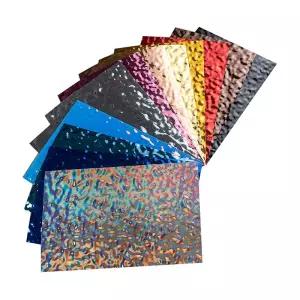 웨이브판넬 금속장식 실버 인테리어 물결무늬 배경 필름 무늬 물결 스텐 판넬 잔물결