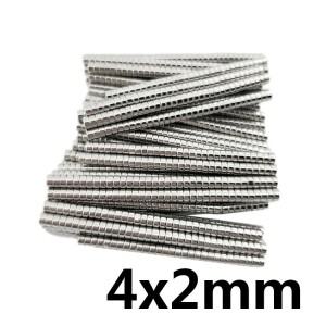 가정용 냉장고 사무실용 4x2mm 소형 원형 자석 4mmx2mm DIY