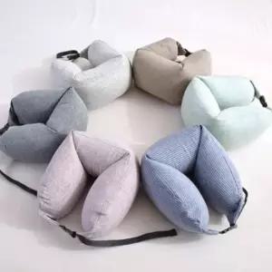 목쿠션 보들목 순면 다용도 쿠션 여행용 목베개 205193