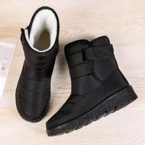 여성스웨이드앵글부츠 여자 퍼 안감 겨울 방한 방수 부츠 캠핑 등산 코디