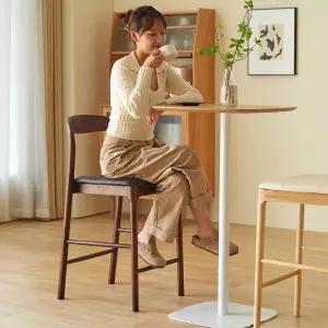 원목 홈바의자 높은의자높은 북유럽