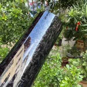 블랙 단조 탄소 섬유 비닐 자동차 랩 필름 데칼 자체 접착 DIY 스타일링 인테리어 스티커 바이크 오토바이