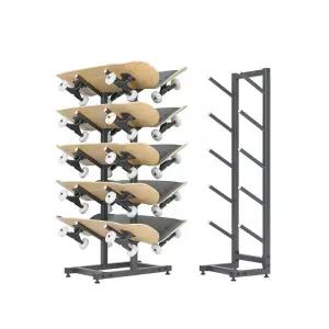 스케이트 거치대 롱보드 스탠드 전시 매대 보드랙 진열 수납 홀더