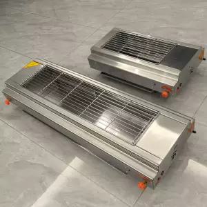 무연 그릴 업소용 가스 바비큐 기계 스토브 치킨 꼬치 구이기 액화가스 상업용