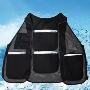 아이스 메쉬 4포켓 얼음 작업 베스트 현장 쿨링 조끼