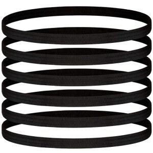 윌 30피스 얇은 스포츠 탄력 헤어밴드 운동용 스키니 조깅 요가 운동 용품