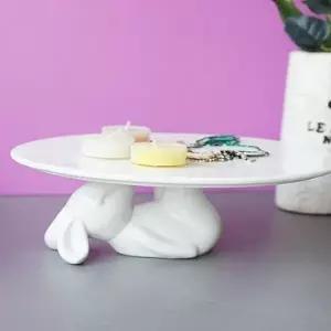 뮤턴트 토끼 1단 케이크스탠드 파티플레이트