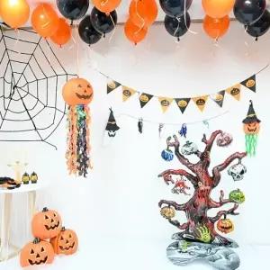 해피파티 할로윈 매장 2번세트 할로윈 유령나무 호일풍선 10종