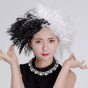 야누스 가발 파티가발 이벤트 공연 행사 분장