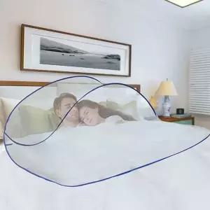 2인용 모기장 간편 접이식 침대 원터치 모기장 휴대용