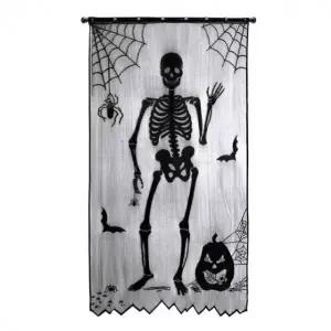 할로윈 해골 커튼 대형 파티장식 데코 호러 공포 배너