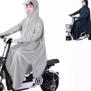 바이크 우비 레인코트 오토바이 스쿠터 라이딩 우비 전동 바람막이 남녀공용 자전거 두꺼운 일체형 경량