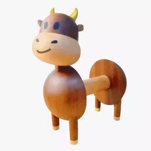 집들이 휴지케이스 두루마리 신혼선물 강아지 북유럽 나무 장식품 인테리어 수납