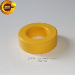 T400-26D 철 분말 코어 고주파 75μo 마그네틱