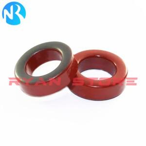20Pcs T37-2 마그네틱 코어 10.0mm 직경 링 철 분말 페라이트 토로이드 코팅