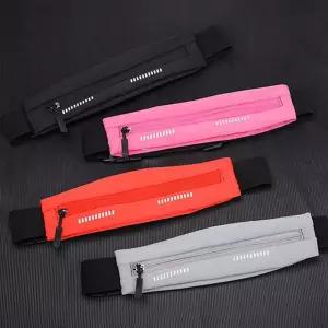 달리기 허리 벨트 경량 스포츠 핸드폰 러닝 허리 가방 마라톤 남성 방수 아웃도어 신축성 가능 조절 여성