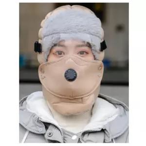스키 겨울스포츠 방한모 털모자 마스크세트 낚시 캠핑 귀달이