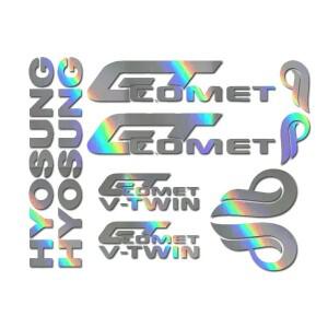 효성 GT COMET Comet R 125 데칼/스티커  색상 가능