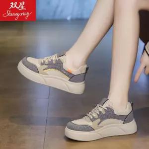 알마센 여성 가을 런닝화 내마모 학생 러닝화 통굽 보드화 ADOR3