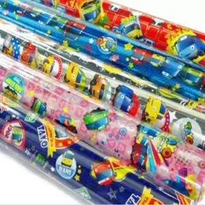 비닐 증착 롤포장지 캐릭터 선물포장 -타요 (중)