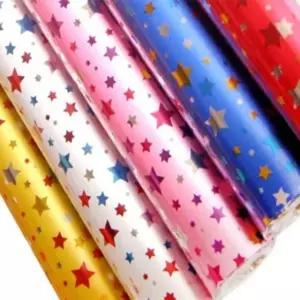 비닐 증착 롤포장지 선물포장 -샤이닝스타 (대)