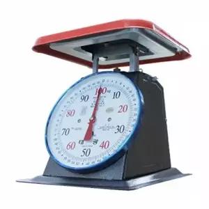 특대형 접시 지시저울 100kg 스테인리스 상판 대용량 고중량 무게 측정 택배 공업 포장