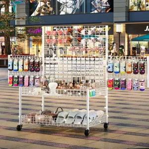 판매대 야시장 바퀴 행사용 가판대 이동식 트레이 프리마켓 매대 행사장 휴대용 랙
