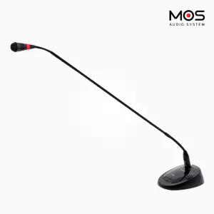 모스 MC-70S 구즈넥마이크 자바라 학교 교회 방송용 회의용 마이크받침 포함