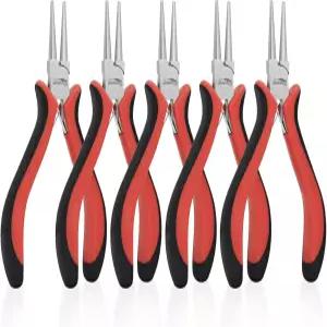 주얼리 제작 와이어 성형 비딩 수리를 위한 하우스란 원형 코 플라이어