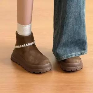 가을 겨울 통굽 메일라드 여성패션 워커힐 워커 키높이 가죽 버켄 리얼 DL4