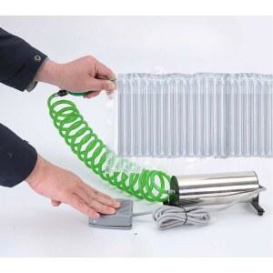 에어캡 공기주입기 비닐 뽁뽁이 포장완충제 팽창기 플러그인 비닐공기 패커 완충재 기계