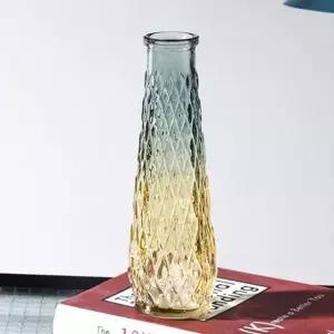 유리화병 다이아몬드 인테리어 방꾸미기 빈티지 유리꽃병