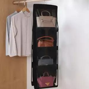 가방정리대 8칸 수납장 옷걸이형 핸드백 보관함