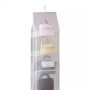 가방정리대 8칸 수납함 보관함 화이트