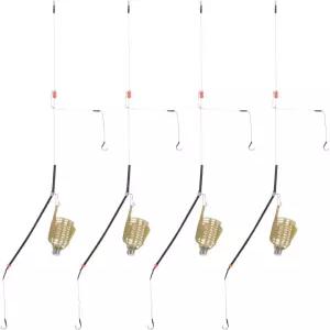 Vbest Life 휴대용 낚시 미끼 케이지 4PCS 경량 덫 바구니 피더 물고기 태클 액세서리