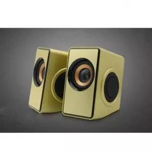 멀티 스피커 USB전원3W x 2 골드 Coms 2채널 스마트폰