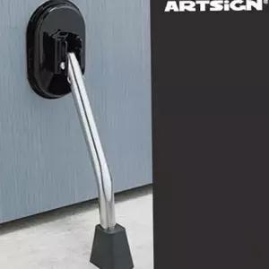 고정 현관문 스토퍼 발로 문멈치 자석