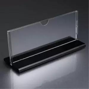 아크릴 스탠드 네임텍 메모꽂이 2개 식당 카페 전시회