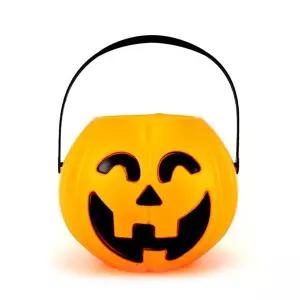 할로윈 LED 라이트 호박바구니(6개)