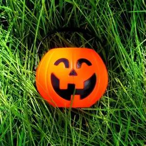 할로윈 호박 바구니 중 오렌지 파티용품 캔디 펌킨