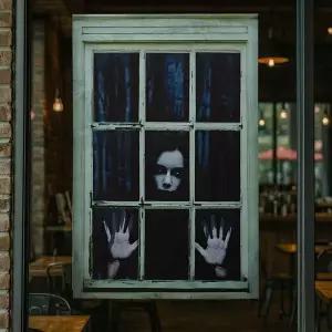 할로윈장식스티커(처녀귀신)